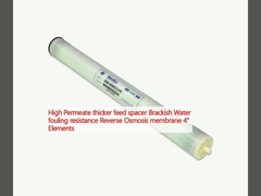 عالية دخول أكثر سماكة الفاصل تغذية صخرية مقاومة تلوث الماء غشاء التناضح العكسي 4 